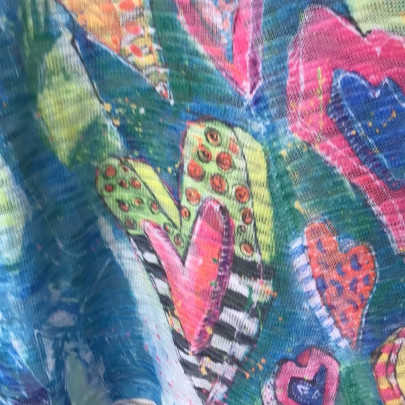 Leoma Lovegrove heart print cardigan - Picture 5 of 8